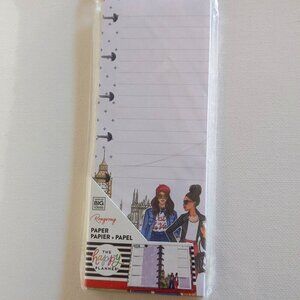 NWT Happy Planner Rong Rong 60 pg Mini Half Sheet Paper Pack Fashion Journal NEW
